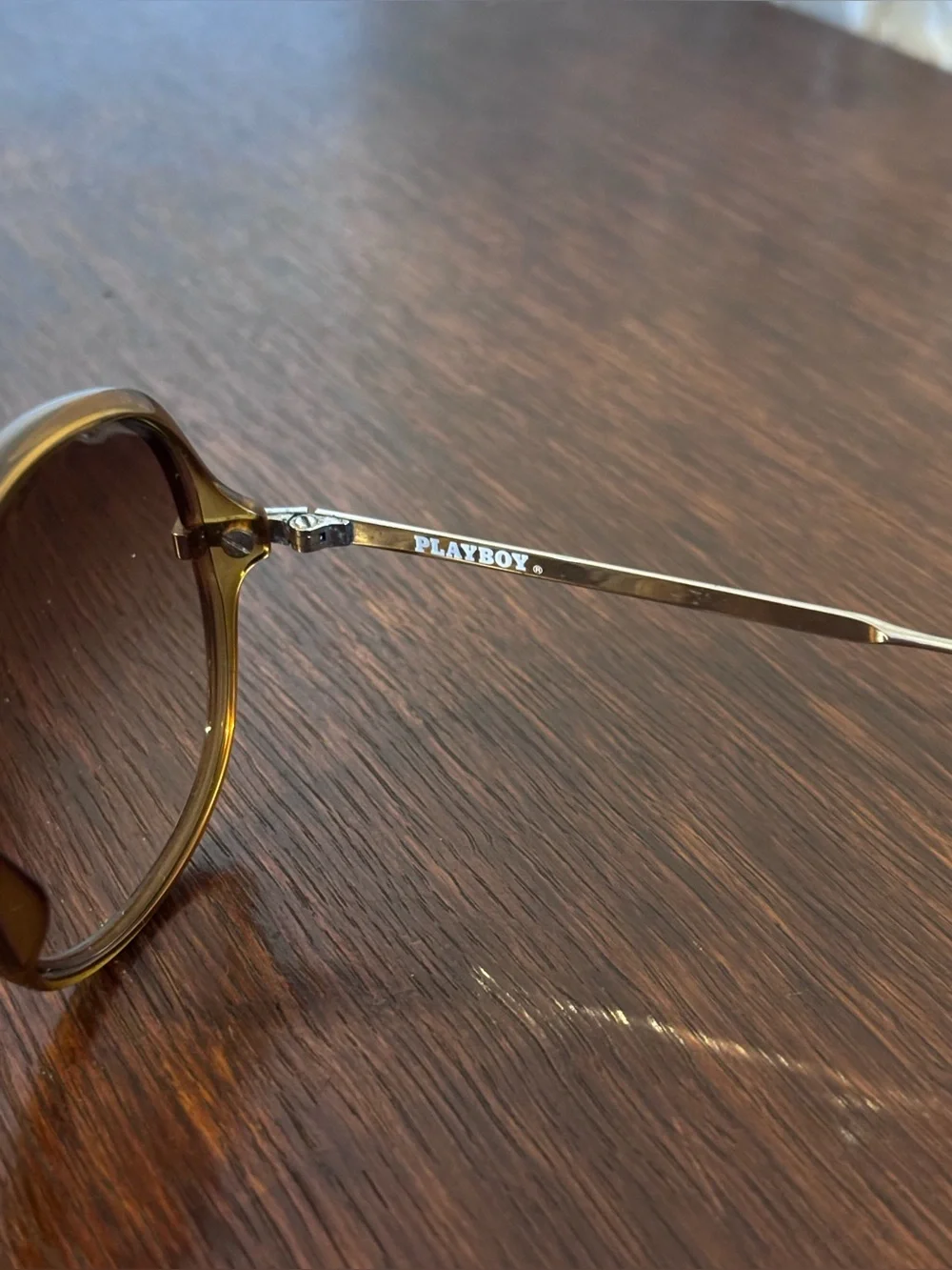Rare Vintage Playboy 4576 Optyl Aviator Sunglasses - Excellent condition